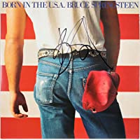 Bruce Springsteen Signed Born In The USA Album Cover W/Vinyl - JSA Certified - Music Albums