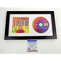 Keith Urban Country Signed Autograph The Speed Of Now CD Framed PSA/DNA COA