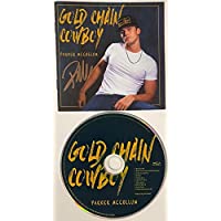 Parker McCollum signed 2021 Gold Chain Cowboy MCA Records Album Cover Booklet w/CD & Case - Music Albums