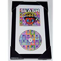 Slash Autographed CD (Framed & Matted) - Living The Dream! - Guns N Roses!