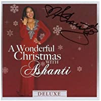 Autographed Ashanti - A Wonderful Christmas With Ashanti (Autographed Cover) SIGNED CD