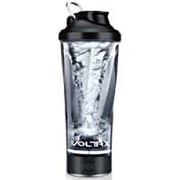 VOLTRX Premium Electric Protein Shaker Bottle, Made with Tritan - BPA Free - 24 oz Vortex Portable Mixer Cup/USB…