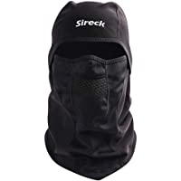 Sireck Cold Weather Balaclava Ski Mask, Water Resistant and Windproof Fleece Thermal Face Mask, Hunting Cycling…