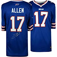 Josh Allen Buffalo Bills Autographed Blue Nike Game Jersey - Autographed NFL Jerseys