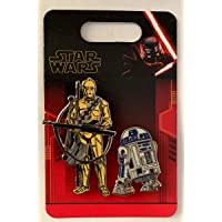 Star Wars Pin C3PO R2D2 Rise of Skywalker 2 Pin Set Disney Pins