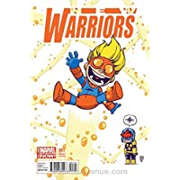 New Warriors (5th Series) #1 (Skottie Young variant) VF/NM ; Marvel comic book