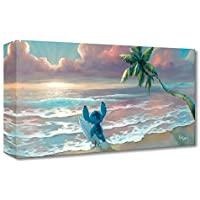 "Waiting for Waves" Limited Edition Gallery Wrapped Canvas by Rob Kaz from the Disney Fine Art Treasures Collection…