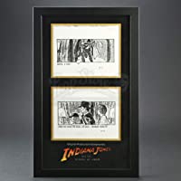 INDIANA JONES & THE TEMPLE OF DOOM-Original Production Storyboard Copies - Indy and Crew Run in Mine Tunnel