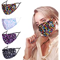 4 or 6PCS Kids & Adult Face Masks with Nose Wire 2021 Newest Design Washable Reusable Adjustable Fashion Cloth Mask