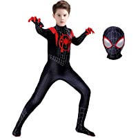 Superhero Costume Bodysuit for Kids Halloween Cosplay Jumpsuit 3D Style