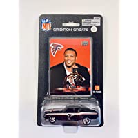 2008 UPPER DECK NFL Players REPLICA DIE CAST Car with Card 1:64 Scale 1967 Ford Mustang Fastback - Michael Turner…