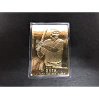 Babe Ruth Limited Edition Babe Ruth 22K Trading Card New York Yankees Legend