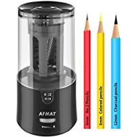 AFMAT Electric Pencil Sharpener, Pencil Sharpener for Colored Pencils, Auto Stop, Super Sharp & Fast, Electric Pencil…
