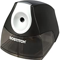 Bostitch Personal Electric Pencil Sharpener, Powerful Stall-Free Motor, High Capacity Shavings Tray, Black (EPS4-BLACK)