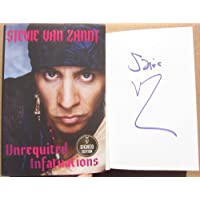 Stevie Van Zandt Signed Autographed book Unrequited Infatuations Sopranos Springsteen 1st Print