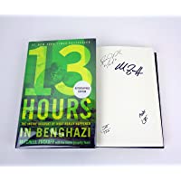 13 Hours In Benghazi Signed Autograph Book Movie Mitchell Zuckoff + 3 Signatures COA
