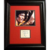 Bruce Lee autograhed card