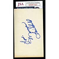 Morgan Fairchild JSA Coa Signed 3x5 Index Card Autograph