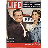 ORIGINAL Vintage Life Magazine November 17 1958 Nelson Rockefeller - Historical Magazines