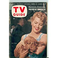 1956 TV Guide Jun 9 Patti Page (Classic Cover) - Pittsburgh Edition Very Good to Excellent (4 out of 10) Used Cond. by…