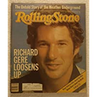 Richard Gere - Rolling Stone Magazine - #379 - September 30, 1982 - The Untold Story of The Weather Underground, Roger…