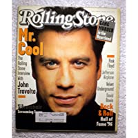John Travolta - Mr. Cool - Rolling Stone Magazine - #728 - February 22, 1996 - Gang Murder in The Heartland, Silverchair…