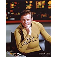William Shatner Signed/Autographed Star Trek TOS 8x10 Glossy Photo As Captain James T. Kirk. Includes FANEXPO…