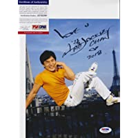 Jackie Chan Signed Autograph 8x10 Photo PSA/DNA COA #4