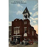 Mt. Pleasant, No. 8. Fire Department Harrisburg, Pennsylvania PA Original Vintage Postcard