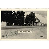 Shady Oaks Tourist Camp Hico, West Virginia WV Original Vintage Postcard