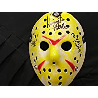 WARRINGTON GILLETTE Signed 146 KILLS Hockey Mask Jason Voorhees Friday the 13th Part 2 Autograph