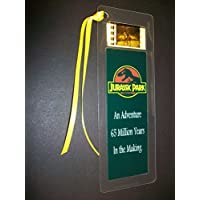 JURASSIC PARK Movie Film Cell Bookmark Memorabilia Collectible Complements Poster Book Theater