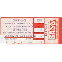 JETHRO TULL 1984 Concert Ticket Stub Cow Palace