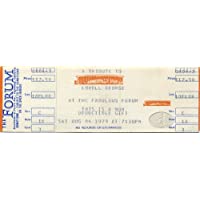 LOWELL GEORGE TRIBUTE 1979 Unused Concert Ticket LINDA RONSTADT Little Feat