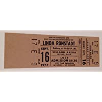 Linda Rondstadt Fresno 9/16/77 Unused Ticket