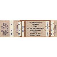 Isley Brothers 1977 Unused Concert Ticket