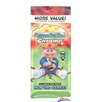 2020 Topps Garbage Pail Kids CHROME Series 3 HUGE JUMBO FAT Pack with 12 Cards including REFRACTOR! Look for EXCLUSIVE…
