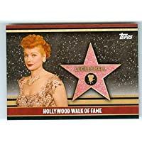 Lucille Ball trading card (I Love Lucy) 2011 Topps #HWT24 Walk of Fame Star