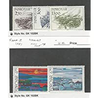 Faroe Islands, Postage Stamp, 149-151, 166-167 Mint NH, 1986-87, JFZ
