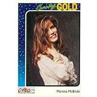 Martina McBride trading card (Country Music) 1992 Sterling Country Gold #37