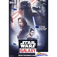 2018 Topps Star Wars Galaxy EXCLUSIVE Factory Sealed Retail Box with 10 Packs & SPECIAL PATCH RELIC Card! Look for…
