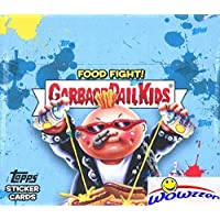 2021 Topps Garbage Pail Kids Food Fight MASSIVE Factory Sealed 24 Pack Box with 192 Cards Including (24) Booger Green…