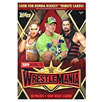 Wowzzer 2019 Topps WWE Road to Wrestlemania EXCLUSIVE Factory Sealed Retail Box with RELIC Card! Look for Cards…