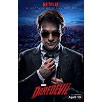 DAREDEVIL Charlie Cox as Matt Murdock with Bloody Knuckles 11 x 17 Poster Lithograph