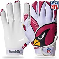 Franklin Sports Youth NFL Football Receiver Gloves - Receiver Gloves For Kids - NFL Team Logos and Silicone Palm - Youth…