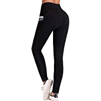 IUGA High Waist Yoga Pants with Pockets, Tummy Control, Workout Pants for Women 4 Way Stretch Yoga Leggings with Pockets