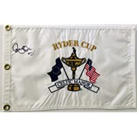Rory Mcilroy signed Ryder cup golf Flag celtic manor pga psa dna coa
