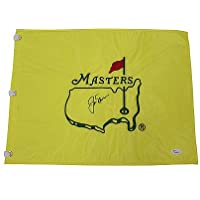 Authentic Autographed Jack Nicklaus Undated Masters Pin Flag ~ JSA