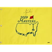 Tiger Woods Autographed 2019 Masters Pin Flag