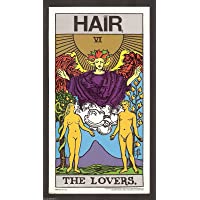 Galt MacDermot "HAIR" James Rado / Tarot Card Design 1968 Broadway Flyer